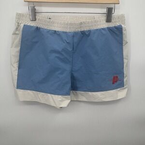Prince Pickleball Women's Woven Mid-Rise Shorts 4" - Light Blue Size‎ Large